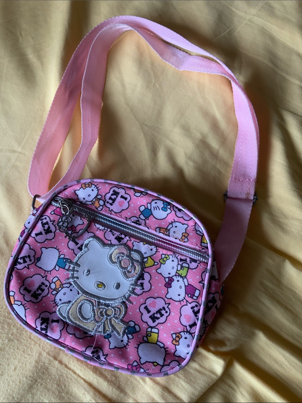 Hello Kitty Pink Crossbody Bag